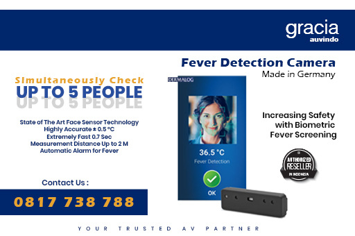 Fever Detection Camera Contactless termperature measurement